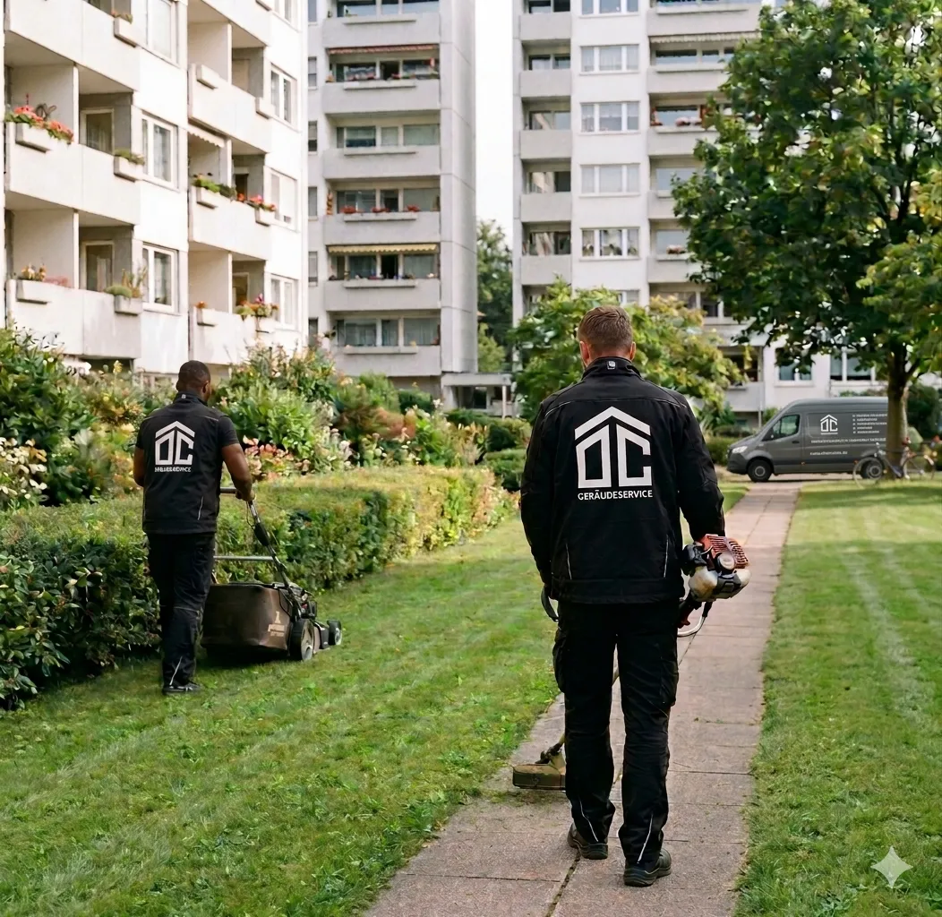 Außenreinigung und Pflege der Grünanlagen in Freiburg